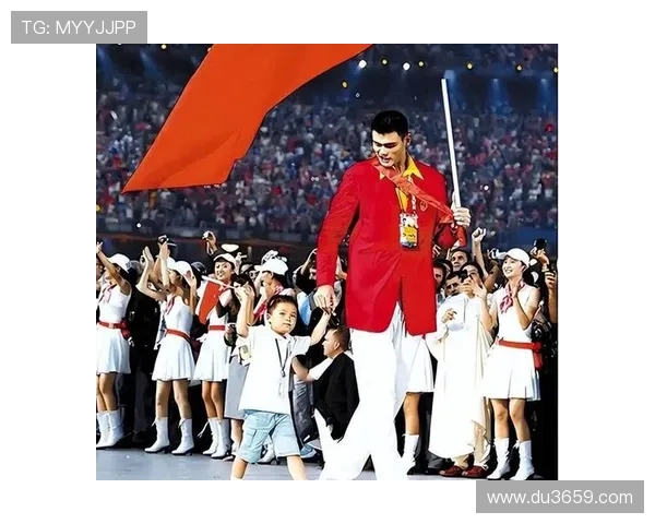 国米总部迎奥运火炬姚明亮相